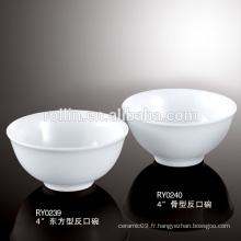 CHAOZHOU Hotel &amp; Restaurant Personalized Bowl, assiette en porcelaine design, assiettes à soupe en céramique, plaques de sécurité micro-ondes en gros